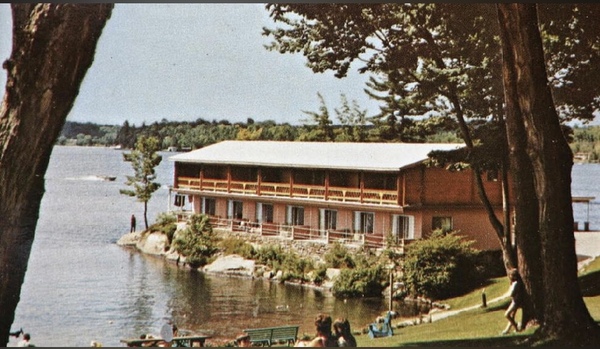 One of the guest houses at Paignton House